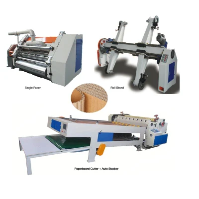 Automatic S Flute 2-Layer Cup Paper Making Machine Single Facer Line