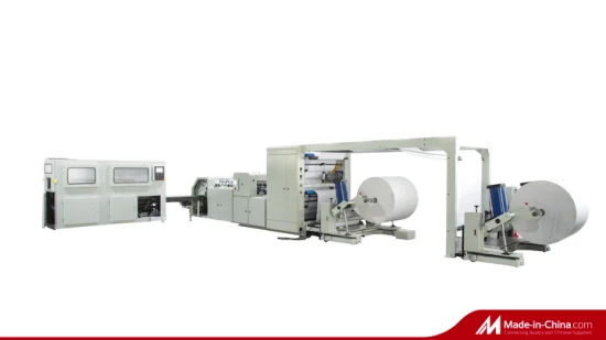 Automatic A4 Copy Paper Production Line Roll to Sheet Cutter Paper Making Machine A2 A3 A4 Paper Roll to Sheet Cross Cutting Machine with Wrapping Machine