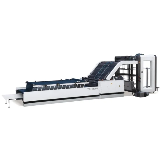 Industrial Paperboard Color Top Sheet Corrugated Paper Flute Laminating Machine (YB-1300E/1450E/1650E)