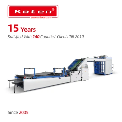 Cold Glue Koten Laminating with Hot Melt Paperboard Lamination Machine