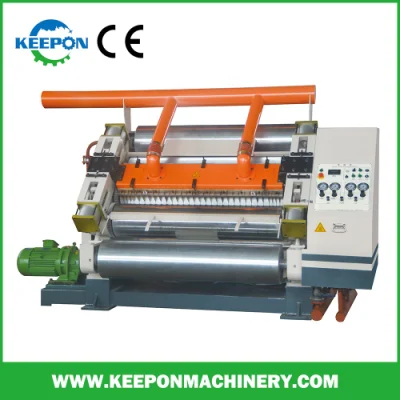 Hot Single Facer Corrugated Cardboard Production Line