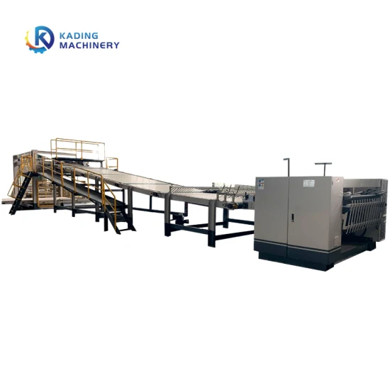 Single Facer Corrugated Cardboard Making Machine 2-Layer Corrugated Board Production Line Corrugating Paper Production Line